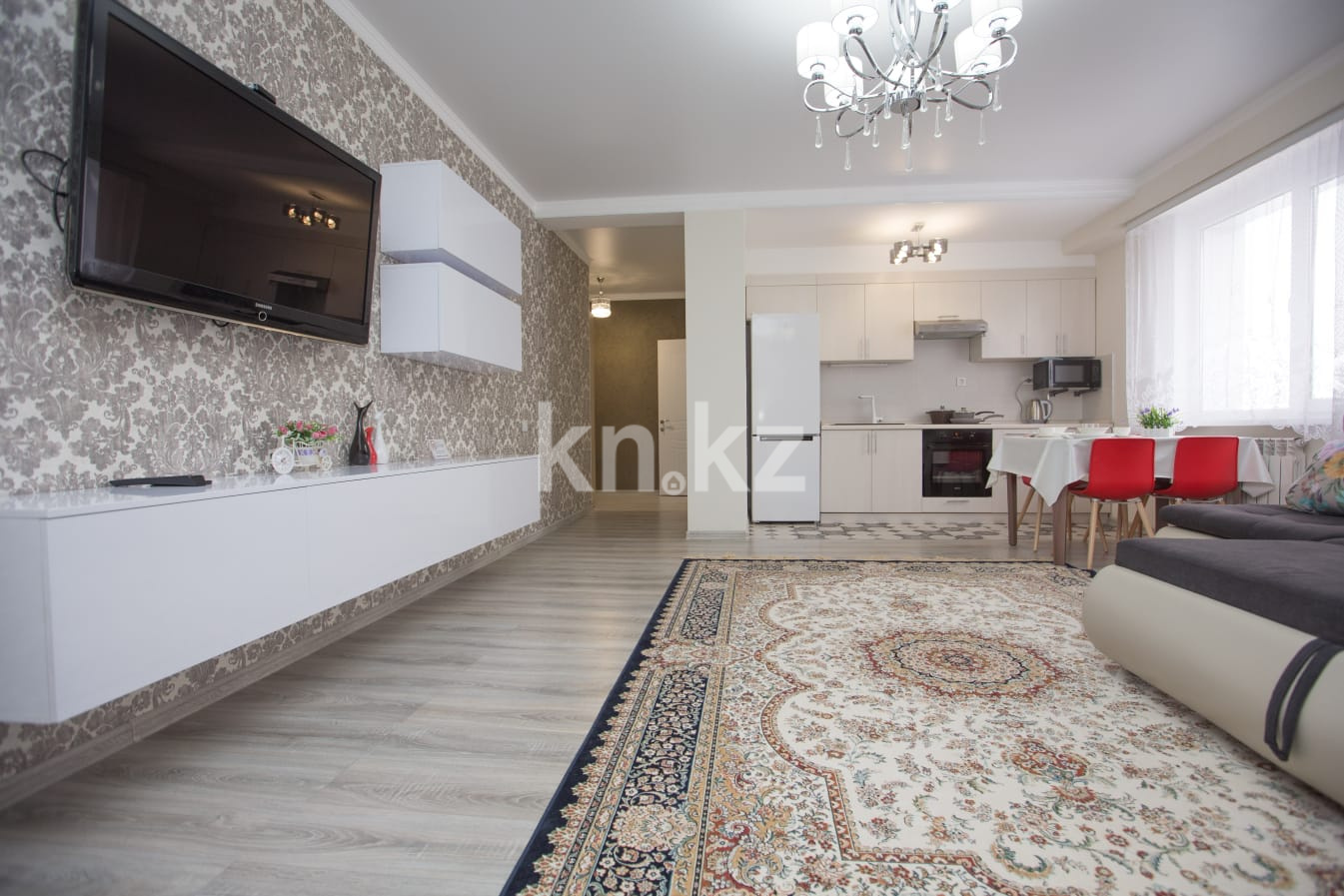Аренда 2-комнатной квартиры посуточно, 60 м² в Алматы - фото 5