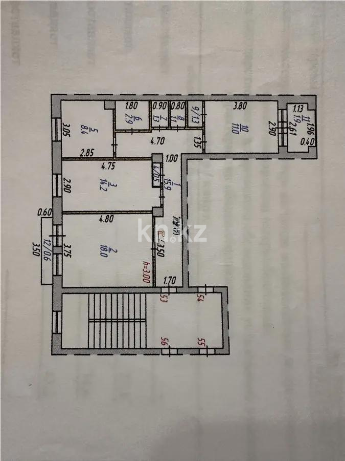 Продажа 3-комнатной квартиры, 77 м², пр. Республики, дом  8 в Темиртау - фото 7