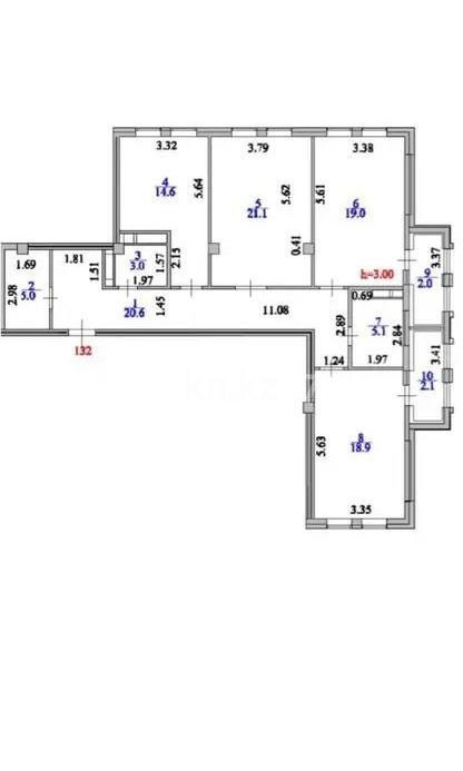 Продажа 3-комнатной квартиры, 112 м², пр. Мангилик Ел, дом  38 в Астане - фото 7