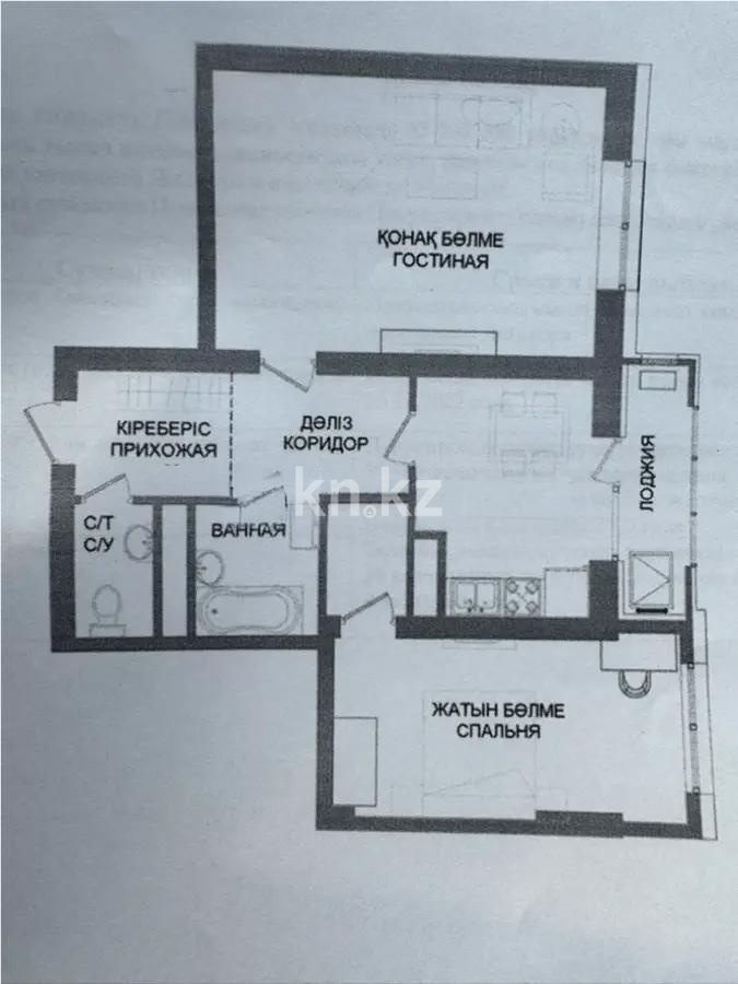 Продажа 3-комнатной квартиры, 77 м², ул. Аскарова, дом  1102 в Алматы