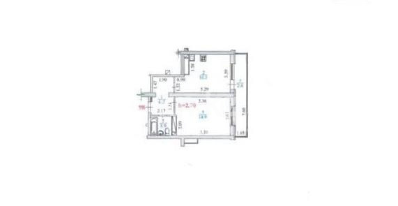 Продажа 1-комнатной квартиры, 47 м² в Алматы - фото 2