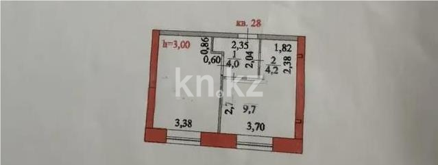Продажа 1-комнатной квартиры, 34 м² в Астане - фото 3