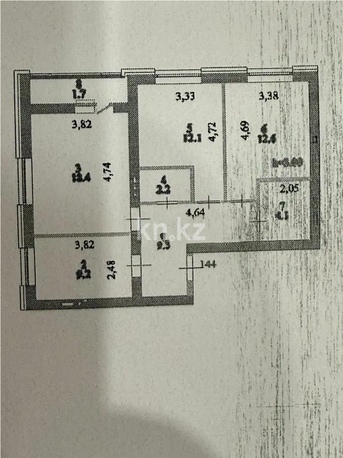 Продажа 3-комнатной квартиры, 74 м² в Астане - фото 3