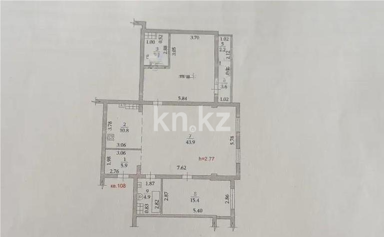 Продажа 3-комнатной квартиры, 120 м² в Алматы - фото 7