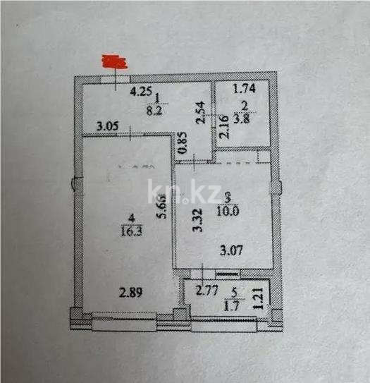 Продажа 1-комнатной квартиры, 40 м² в Астане - фото 5
