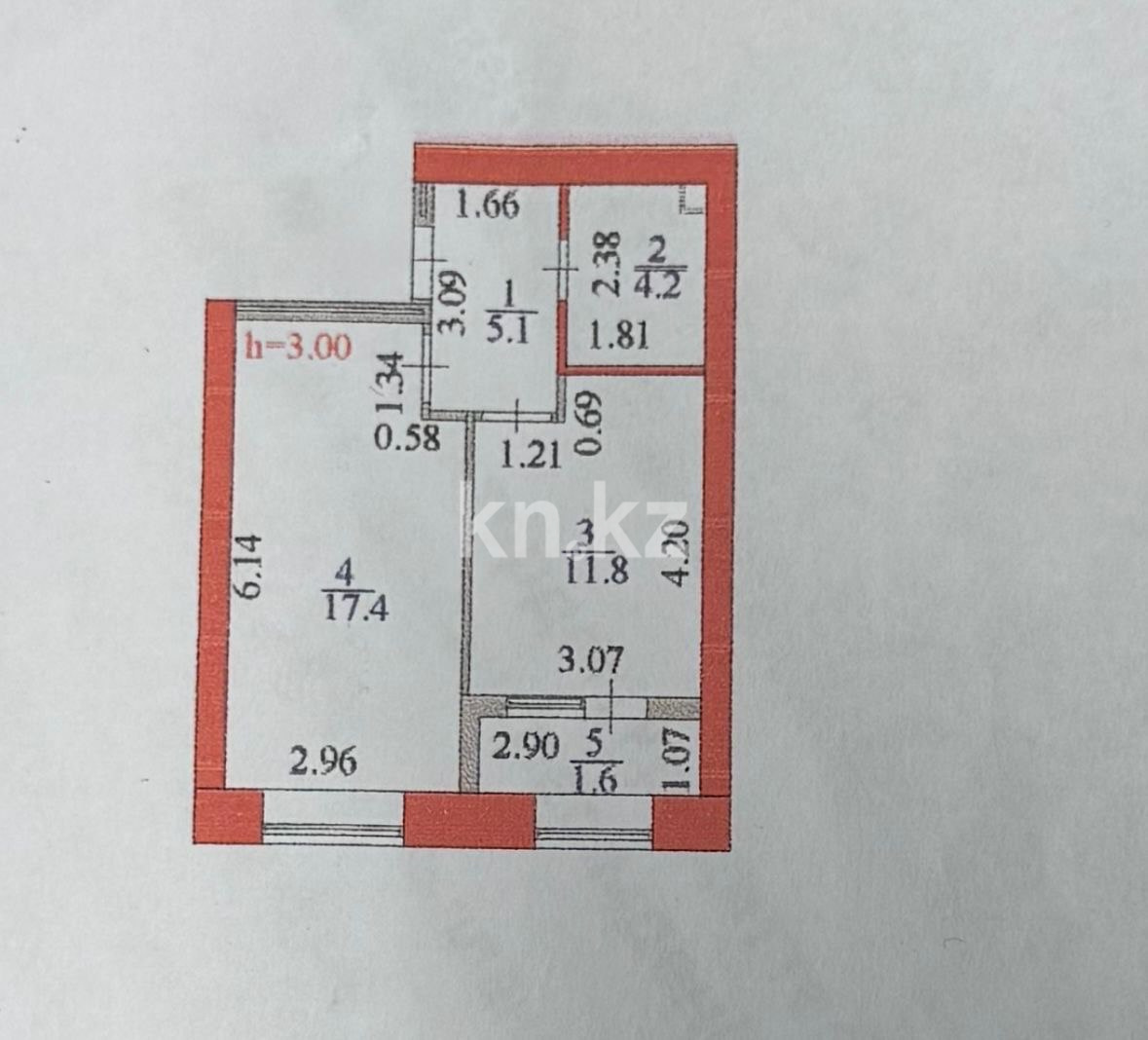 Продажа 1-комнатной квартиры, 40.1 м² в Астане - фото 17