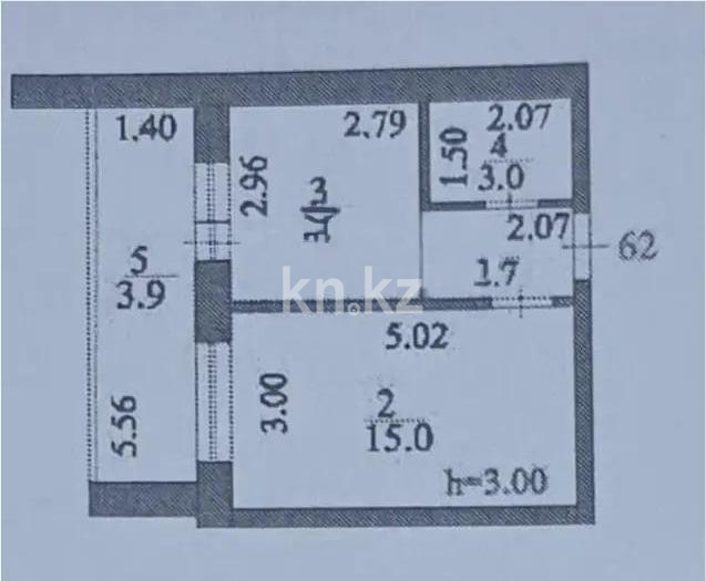 Продажа 1-комнатной квартиры, 32.9 м² в Астане - фото 3