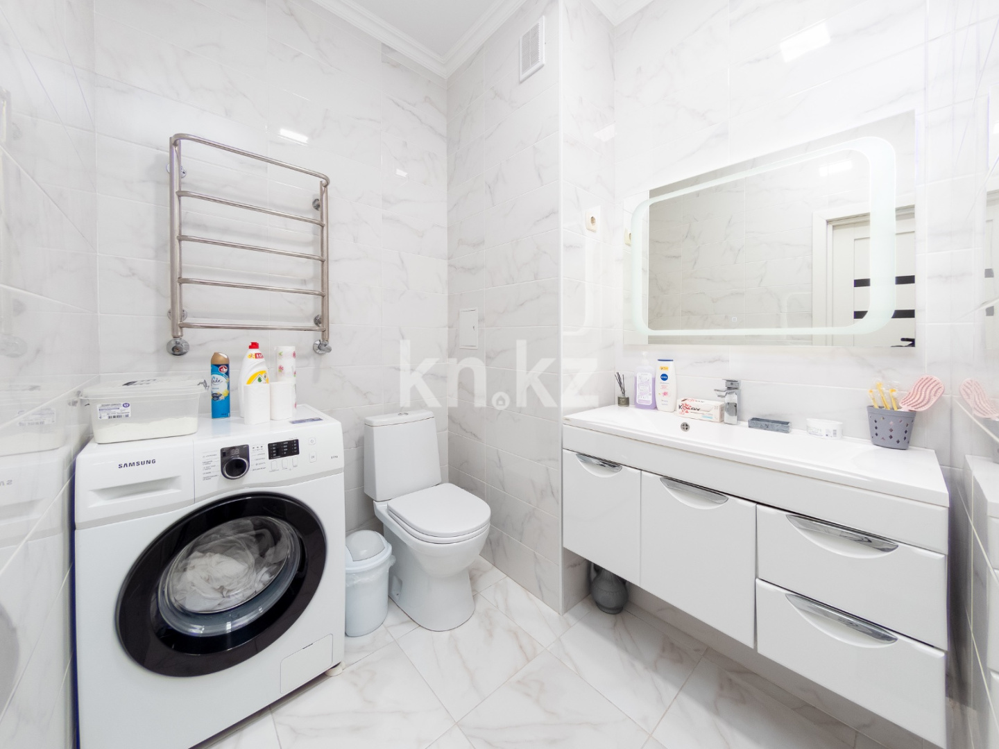 Аренда 2-комнатной квартиры посуточно, 57 м², ул. Навои, дом  208/8 - ул. Торайгырова в Алматы - фото 22