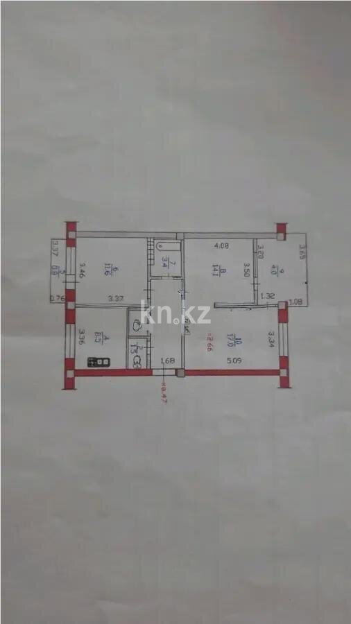 Продажа 3-комнатной квартиры, 70.2 м² в Алматы - фото 8