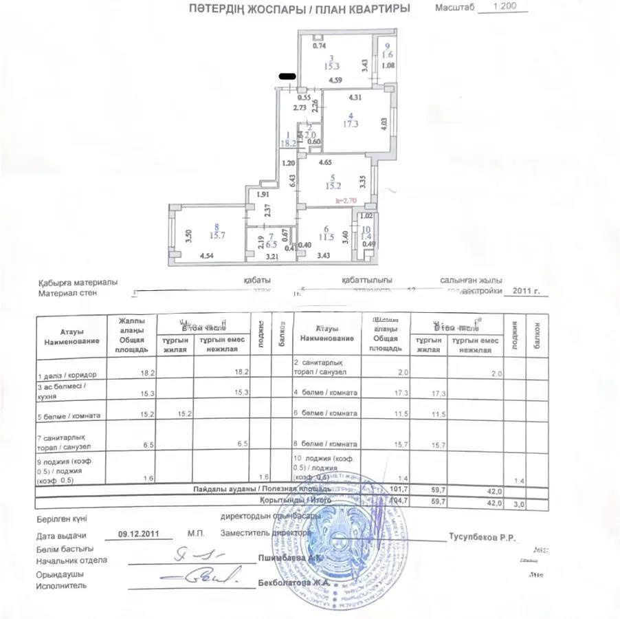 Продажа 4-комнатной квартиры, 105 м², ул. Сауран, дом  3/1 в Астане - фото 7