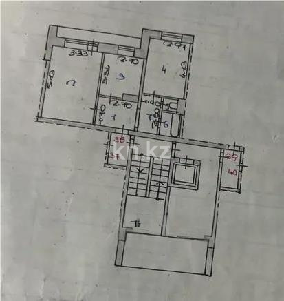 Продажа 2-комнатной квартиры, 50 м², мкр. Мамраева (Восток-5), дом  16 в Караганде - фото 6