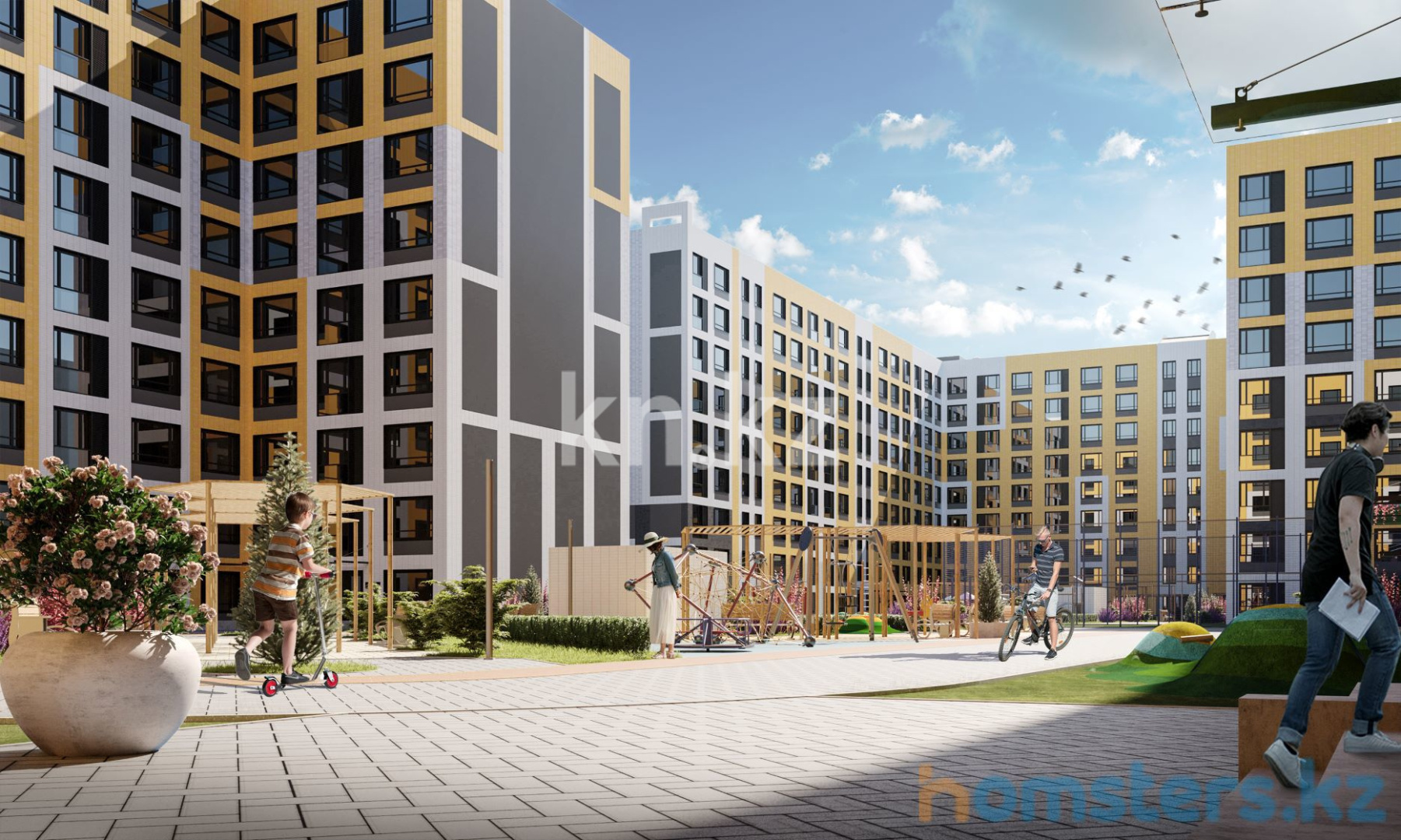 Продажа 3-комнатной квартиры, 87 м², ул. Нурмагамбетова, дом  25/1 - ул. Нажимеденова в Астане - фото 18