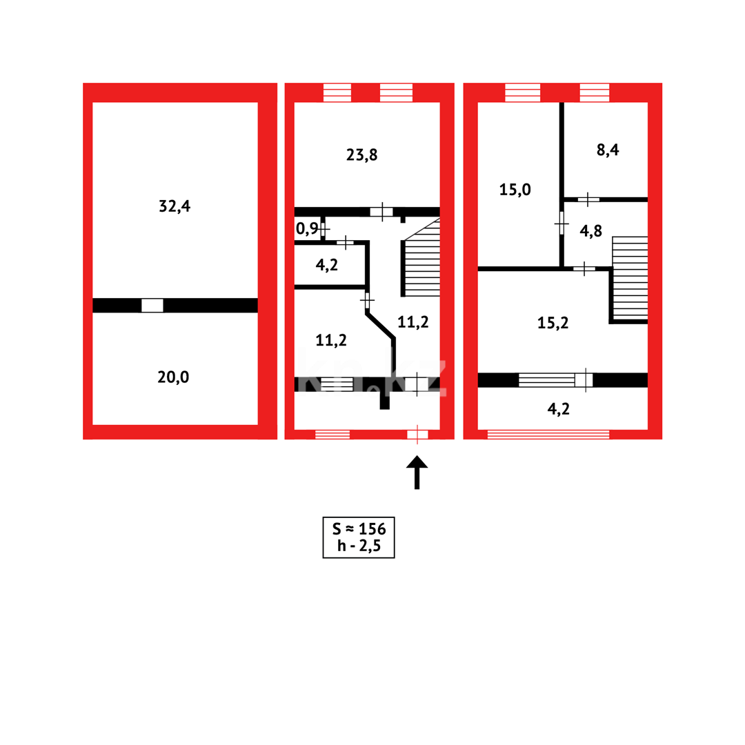 Продажа 4-комнатного дома, 155.8 м² в Темиртау - фото 25