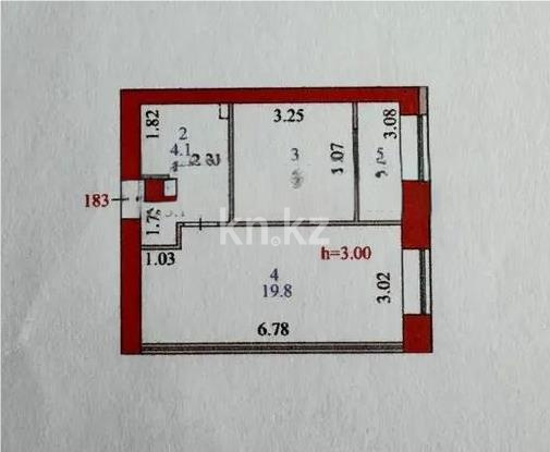 Продажа 1-комнатной квартиры, 39 м² в Астане - фото 4