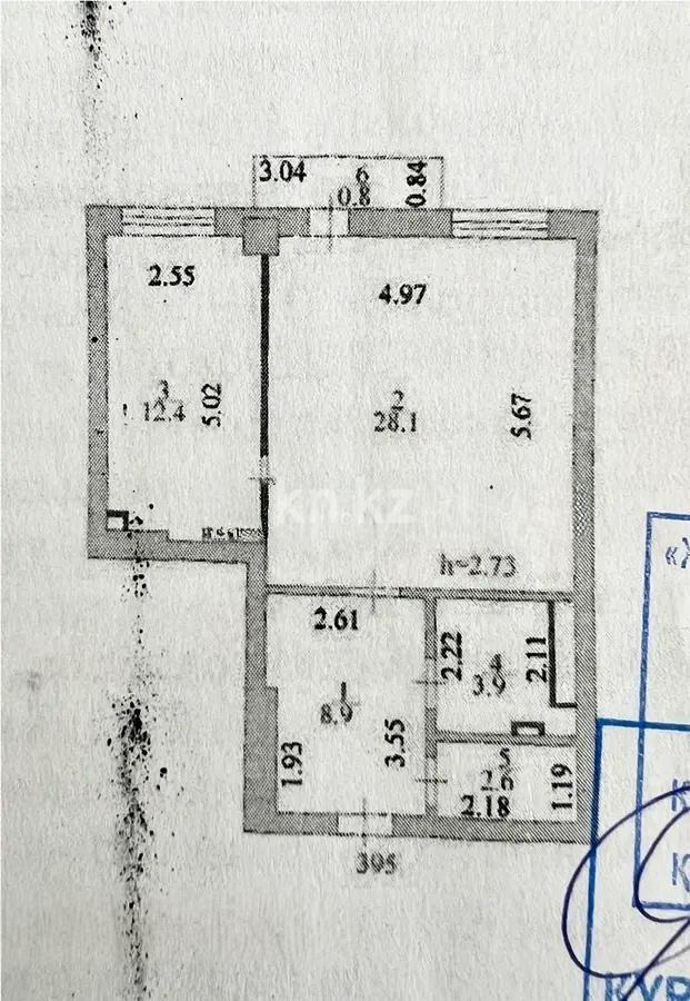 Продажа 1-комнатной квартиры, 57 м², пр. Кудайбердыулы, дом  17 блок 2/10 в Астане - фото 5