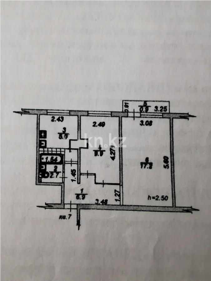 Продажа 2-комнатной квартиры, 45 м² в Алматы - фото 4