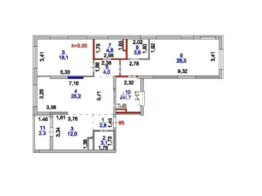 Продажа 3-комнатной квартиры, 109.1 м² в Астане - фото 6