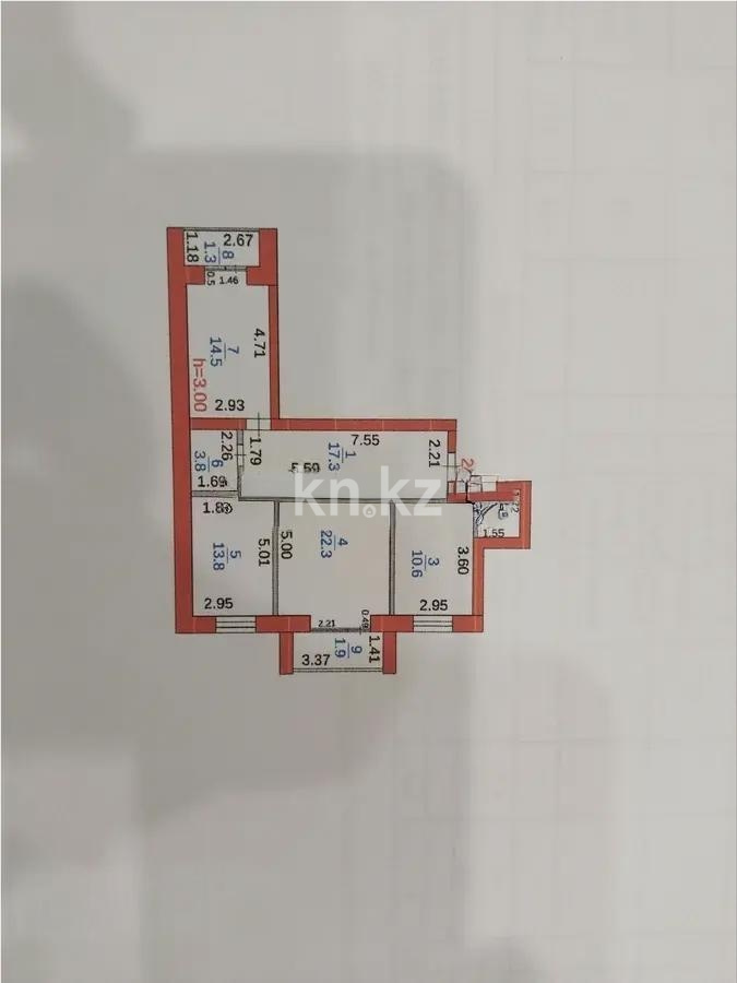 Продажа 3-комнатной квартиры, 91 м² в Караганде - фото 6