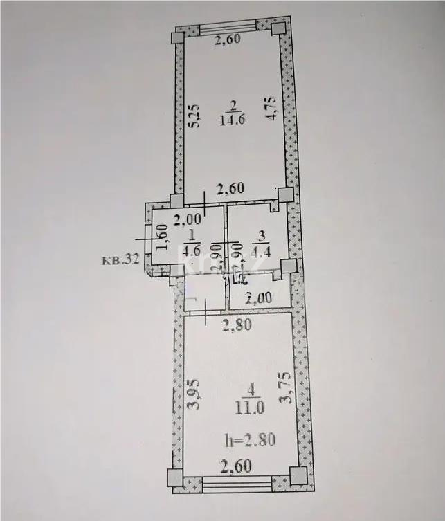 Продажа 1-комнатной квартиры, 35 м² в Алматы - фото 3