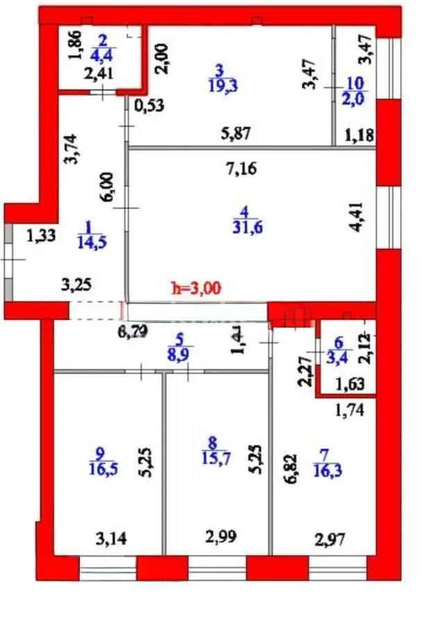 Продажа 4-комнатной квартиры, 133 м², пр. Тауелсыздык, дом  25/1 стр в Астане