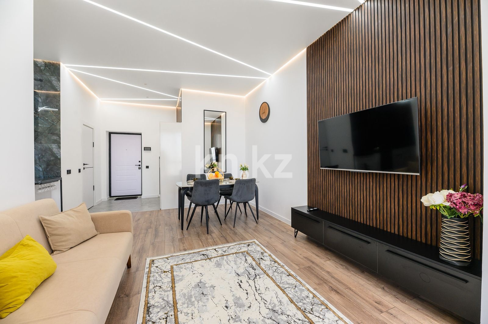 Аренда 2-комнатной квартиры посуточно, 50 м² в Алматы - фото 4