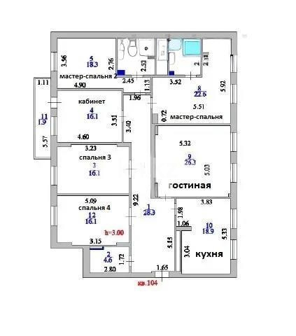 Продажа 6-комнатной квартиры, 185 м² в Астане - фото 4