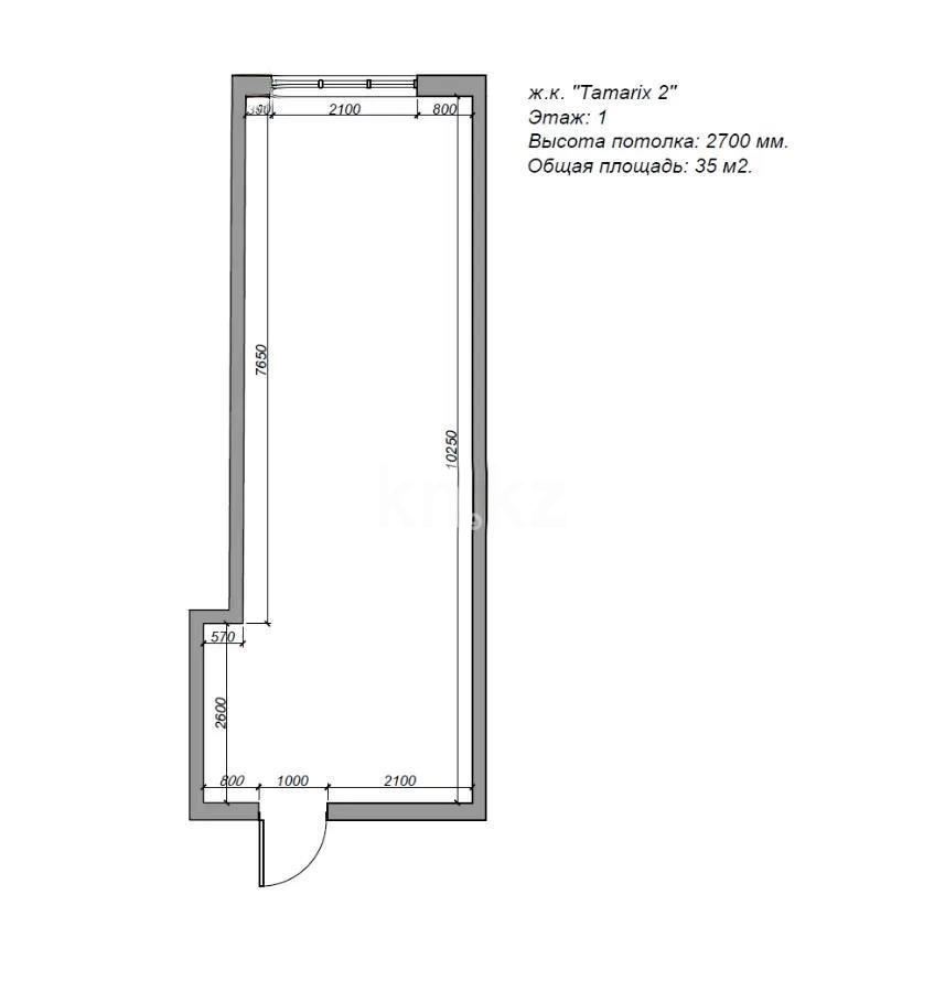 Продажа 1-комнатной квартиры, 35 м², мкр-н Кайрат, дом  303/3 в Алматы - фото 3