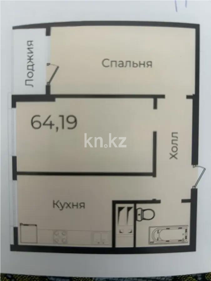 Продажа 2-комнатной квартиры, 64 м² в Алматы - фото 5