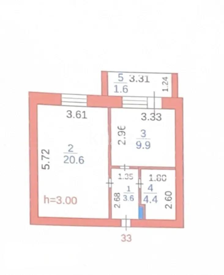 Продажа 1-комнатной квартиры, 50 м² в Караганде - фото 4
