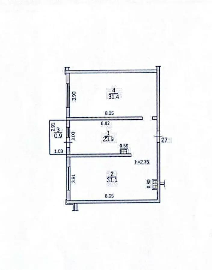 Продажа 2-комнатной квартиры, 87.3 м², мкр. Жетысу-3, дом  55 в Алматы - фото 4