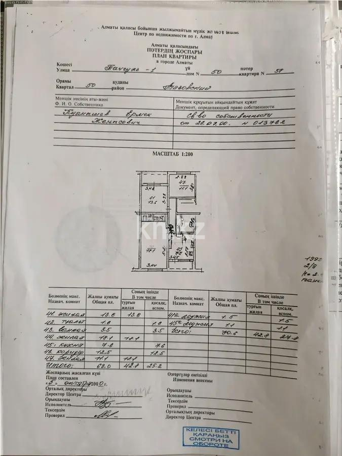 Продажа 3-комнатной квартиры, 70 м² в Алматы