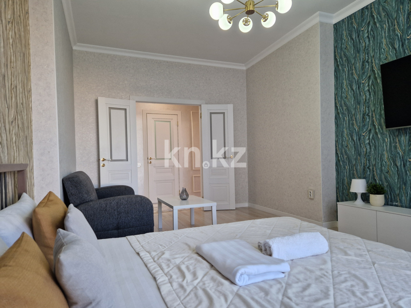 Аренда 2-комнатной квартиры посуточно, 55 м², ул. Керей, Жанибек хандар, дом  2/1 - Туран/Кардио-хирургическая больница/Онко-центр в Астане - фото 8