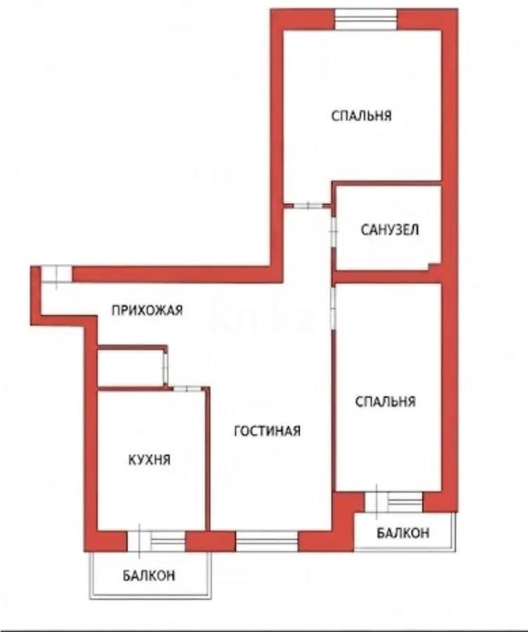 Продажа 3-комнатной квартиры, 96 м² в Астане - фото 7