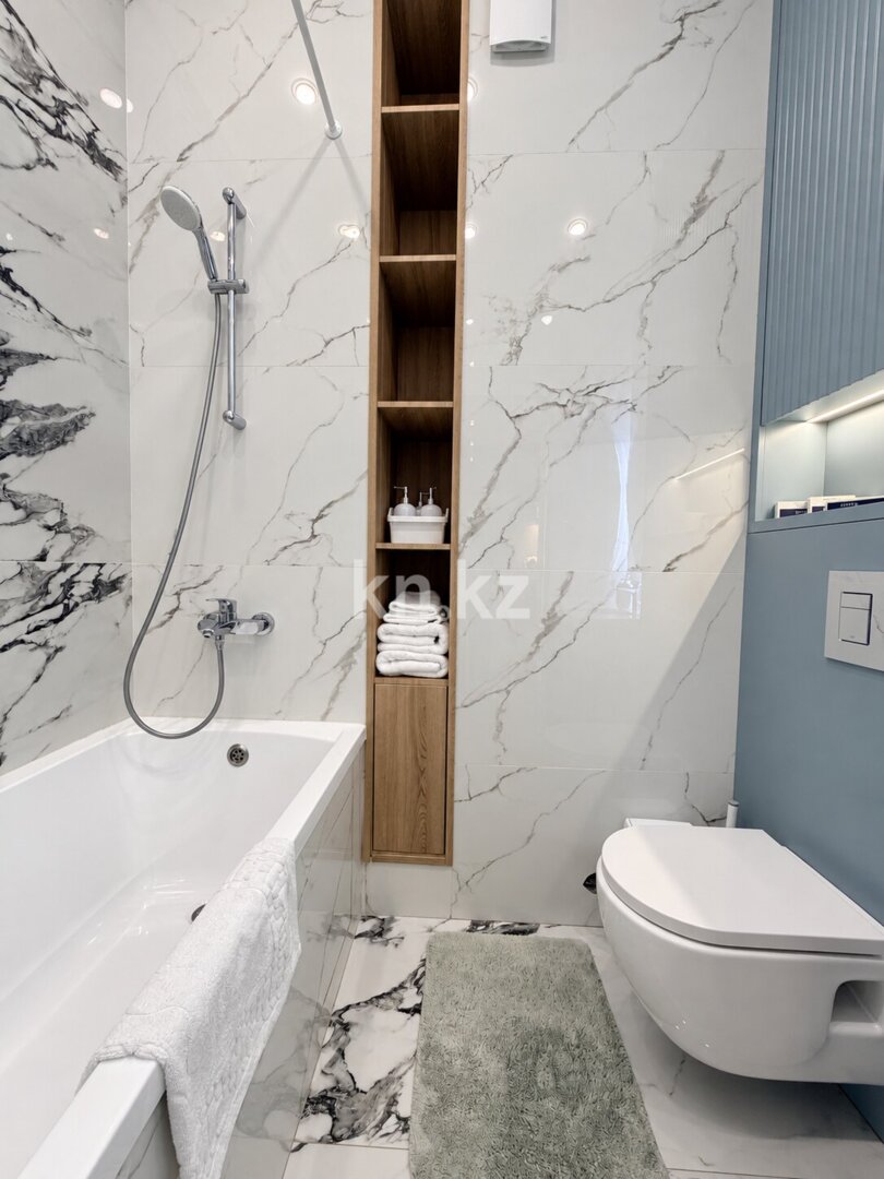 Аренда 2-комнатной квартиры посуточно, 75 м² в Астане - фото 17