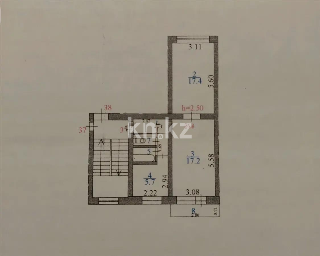 Продажа 2-комнатной квартиры, 47 м² в Абае - фото 3