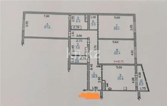 Продажа 3-комнатной квартиры, 132 м² в Алматы - фото 10