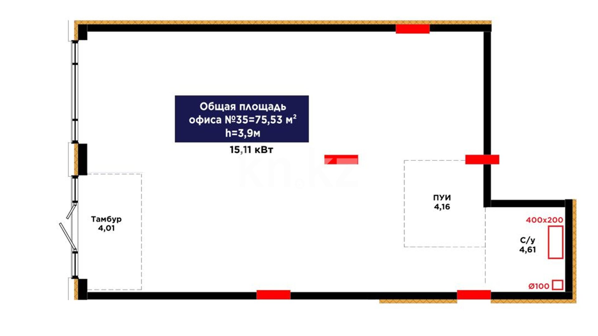 ЖК Arna Urpaq, цена 72 508 800 ₸, 960 000 ₸&nbsp;/&nbsp;м²