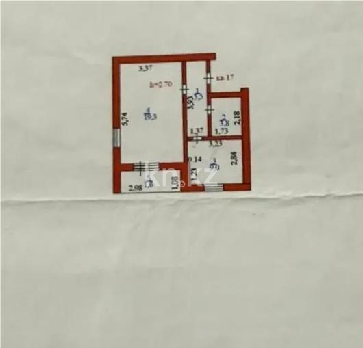 Продажа 1-комнатной квартиры, 49.2 м² в Астане - фото 3