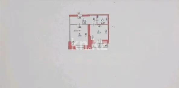 Продажа 1-комнатной квартиры, 45 м², ул. Болекпаева, дом  1 в Астане - фото 3