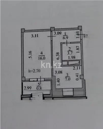 Продажа 1-комнатной квартиры, 34.4 м² в Астане - фото 5