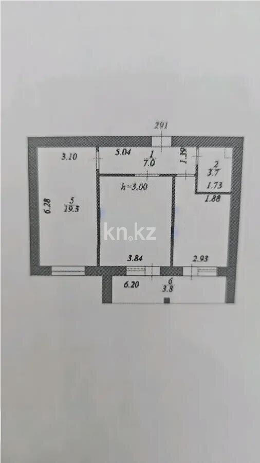 Продажа 2-комнатной квартиры, 65 м² в Алматы