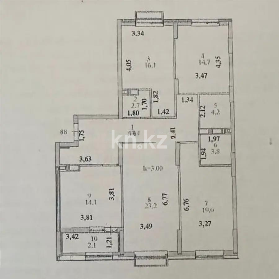 Продажа 4-комнатной квартиры, 117.3 м² в Астане - фото 4