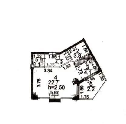 Продажа 1-комнатной квартиры, 42 м² в Караганде - фото 5