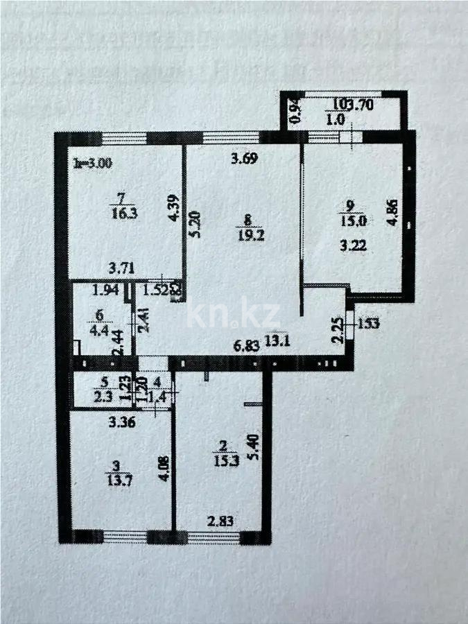 Продажа 4-комнатной квартиры, 103 м² в Астане - фото 8