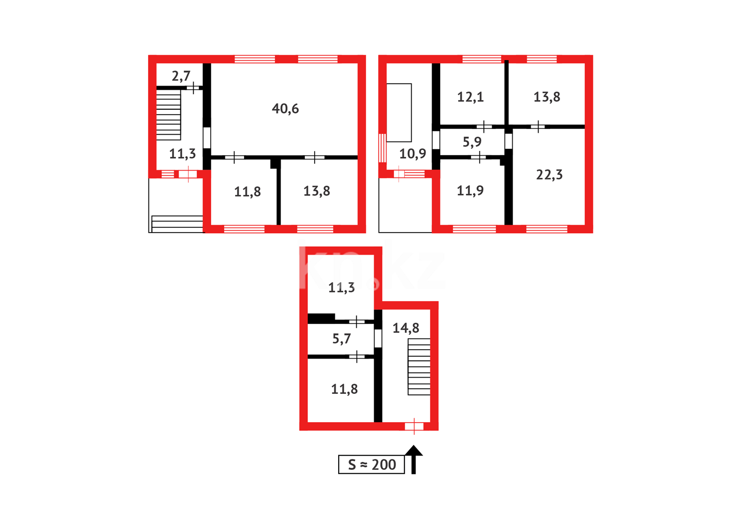 Продажа 6-комнатного дома, 200.7 м² в Караганде - фото 16