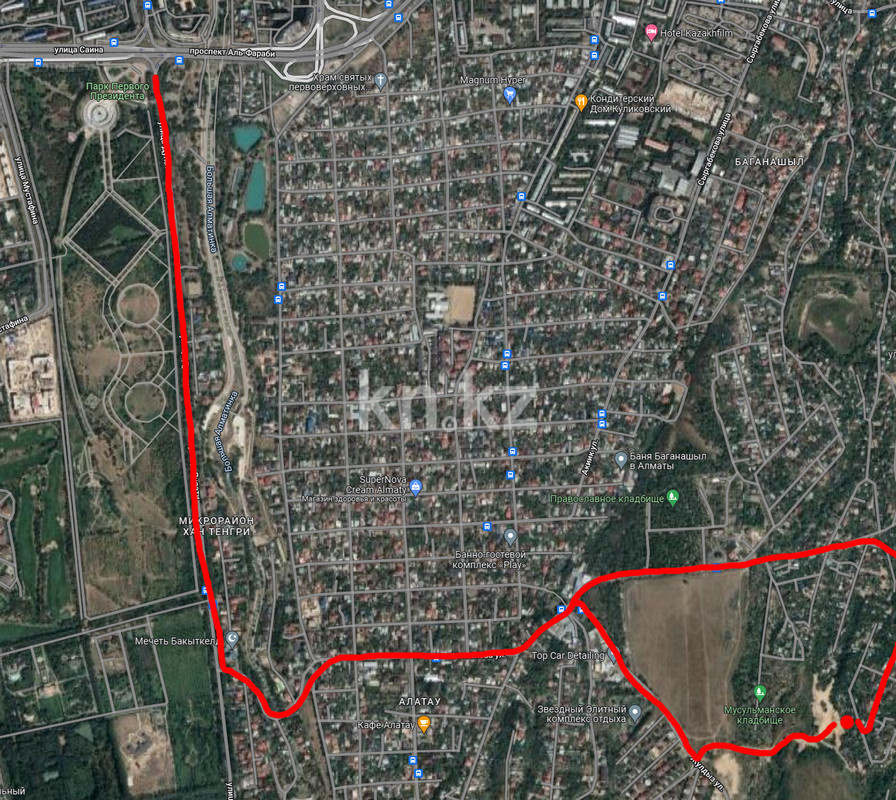 Продажа земельного участка, 12 сот., Приовражная, 97 в Алматы