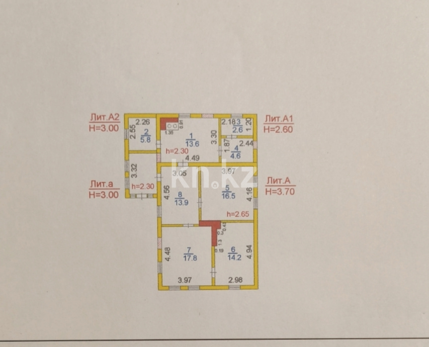 Продажа 4-комнатного дома, 89 м² в Караганде - фото 11