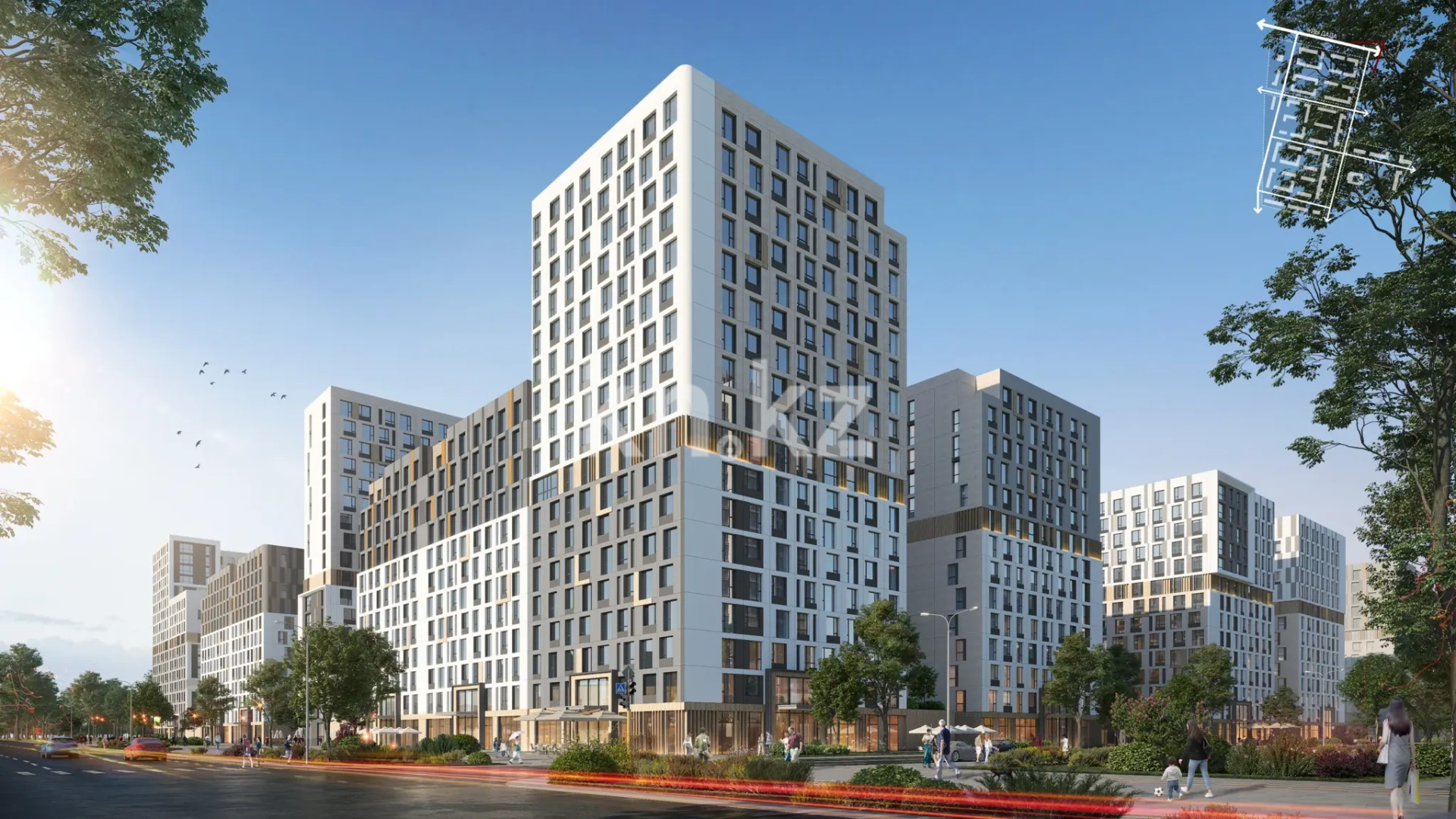 Продажа 2-комнатной квартиры, 63.31 м² в Астане - фото 2