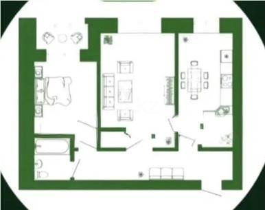 Продажа 2-комнатной квартиры, 60 м² в Караганде