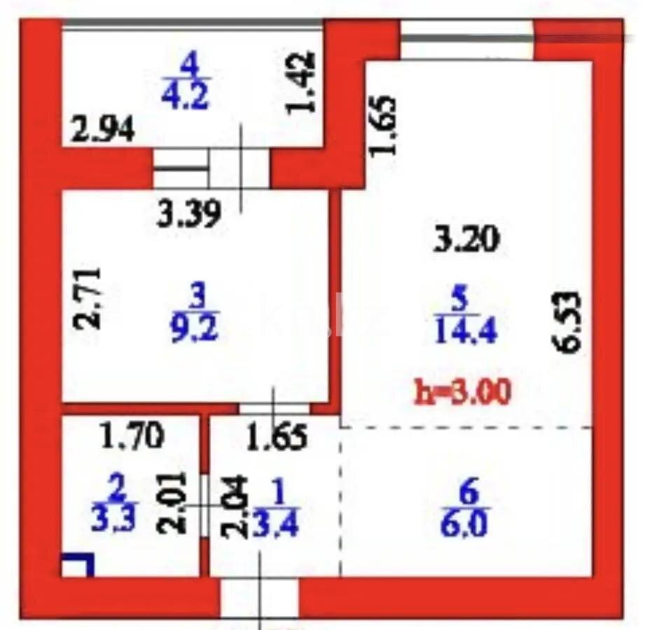 Продажа 2-комнатной квартиры, 40 м² в Астане - фото 4